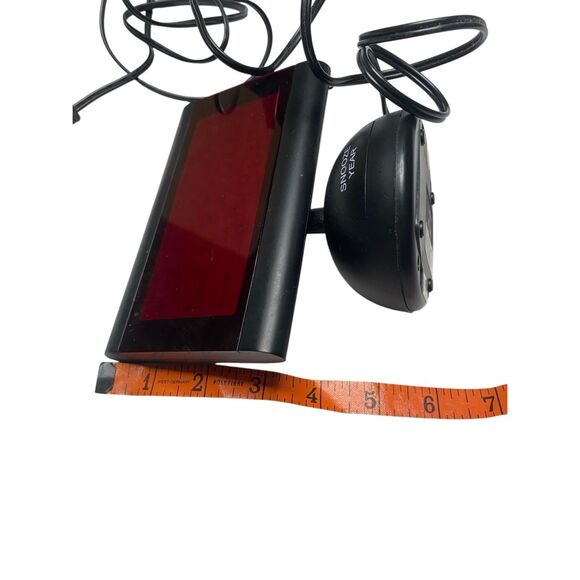 Mainstays Digital Alarm Clock Model E186 Red LED Display Temp Calendar Black - Picture 9 of 11